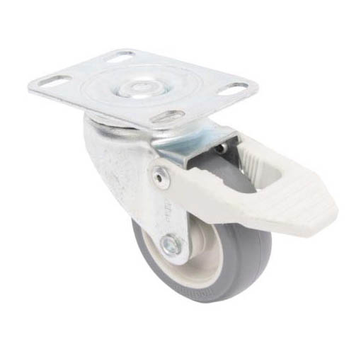 <span class='color1'>Linha 210</span><br>Giratório de placa com freio - RODILINE