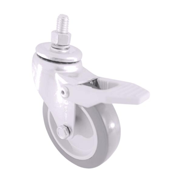 <span class='color1'>Linha 310</span><br>Giratório de rosca com freio - RODILINE